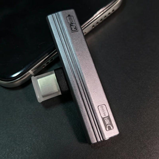 Adaptador Tipo-C 2en1: Jack 3.5mm + Carga 100W